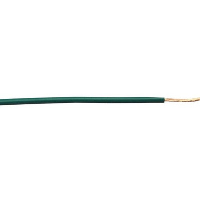RS PRO Green 2 mm² Hook Up Wire, 115/0.15 mm, 30m