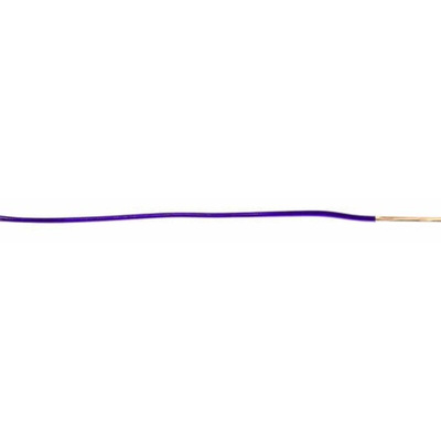 RS PRO Purple 2 mm² Hook Up Wire, 115/0.15 mm, 30m