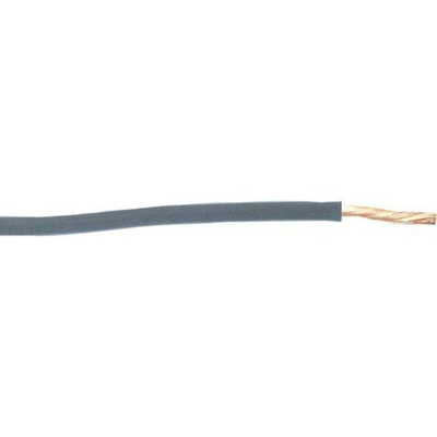 RS PRO Grey 2 mm² Hook Up Wire, 115/0.15 mm, 30m