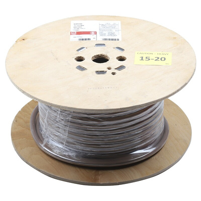 RS PRO Brown 35 mm² Hook Up Wire, 7/2.52 mm, 50m