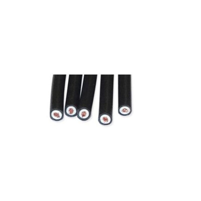 RS PRO Black 1 mm² Hook Up Wire, 1200mm, Silicone Insulation