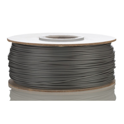 RS PRO Grey 0.81 mm² Hook Up Wire, 18 AWG, 1C, 305m, MPPE Insulation