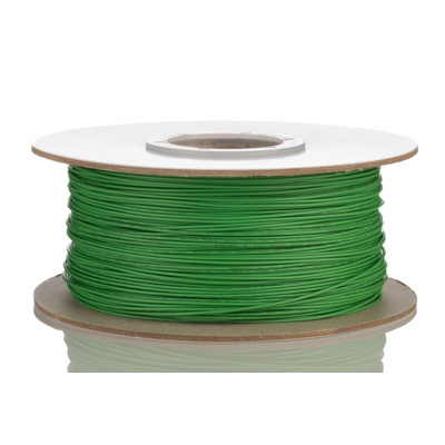 RS PRO Green 0.51 mm² Hook Up Wire, 20 AWG, 1C, 305m, MPPE Insulation