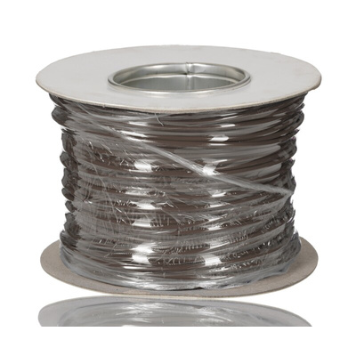 RS PRO Brown 1.5 mm² Hook Up Wire, 16 AWG, 27/0.25 mm, 100m, PVC Insulation