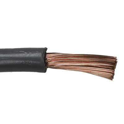 RS PRO Grey 16 mm² Hook Up Wire, 6 AWG, 126/0.4 mm, 100m, PVC Insulation