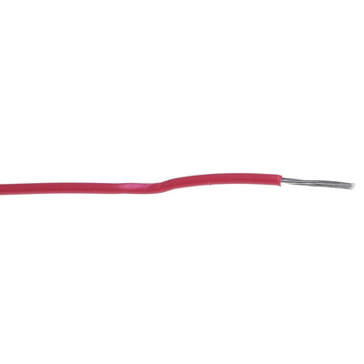 Alpha Wire Hook Up Wire Series Red 0.35 mm² Harsh Environment Wire, 22 AWG, 7/0.25 mm, 30m, PVC Insulation