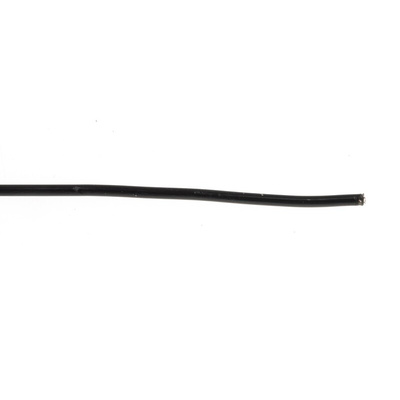 Alpha Wire Premium Series Black 0.09 mm² Hook Up Wire, 28 AWG, 7/0.13 mm, 30m, PTFE Insulation