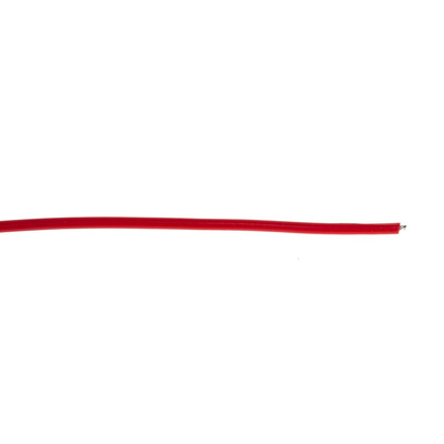 Alpha Wire Premium Series Red 0.09 mm² Hook Up Wire, 28 AWG, 7/0.13 mm, 30m, PTFE Insulation