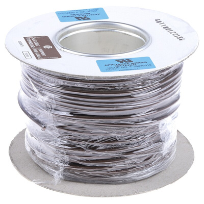 RS PRO Brown 1.5 mm² Hook Up Wire, 30/0.25 mm, 100m