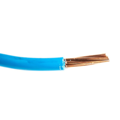 RS PRO Blue 25 mm² Hook Up Wire, 7/2.14 mm, 50m