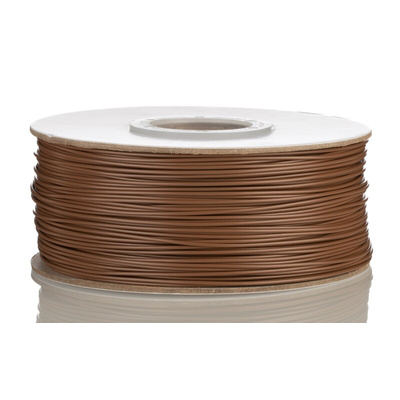 RS PRO Brown 0.52 mm² Hook Up Wire, 20 AWG, 1C, 305m, PVC Insulation