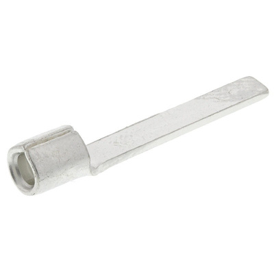 RS PRO Uninsulated Crimp Blade Terminal 18mm Blade Length, 1.5mm² to 2.5mm², 16AWG to 14AWG