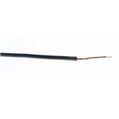 RS PRO Black 0.52 mm² Hook Up Wire, 20 AWG, 270/0.05 mm, 20m, Silicone Rubber Insulation