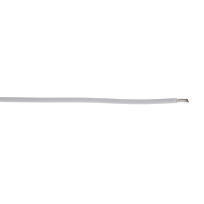 TE Connectivity White 0.38 mm² Harsh Environment Wire, 22 AWG, 19/34, 100m, Polyalkene Insulation