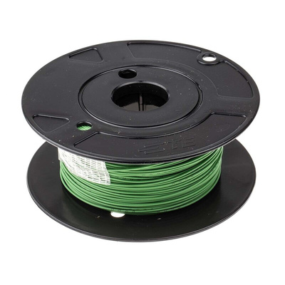 TE Connectivity ACW Series Green 0.5 mm² Automotive Wire, 19/0.19 mm, 100m