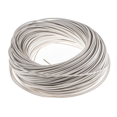Lapp ÖLFLEX® H05V-K Series White 0.5 mm² Hook Up Wire, 16/32, 100m, PVC Insulation