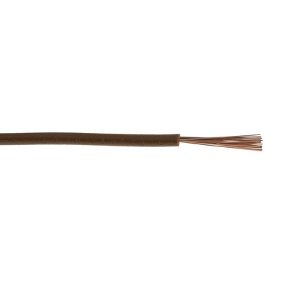 Lapp Brown 0.5 mm² Hook Up Wire, 20 AWG, 16/32 mm, 100m, PVC Insulation
