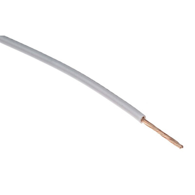Lapp ÖLFLEX® H05V-K Series White 1 mm² Hook Up Wire, 32/32, 100m, PVC Insulation