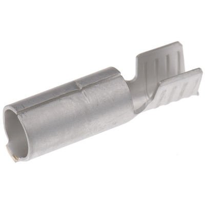 TE Connectivity, SHUR-PLUG Uninsulated Female Crimp Bullet Connector, 2mm² to 6mm², 14AWG to 10AWG, 4.6mm Bullet