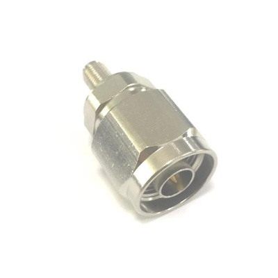 Straight 50Ω Coaxial Adapter N Plug to SMA Socket 11GHz