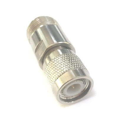 Straight 50Ω Coaxial Adapter TNC Plug to Type N Socket 6GHz