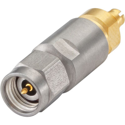02S119-K00E3 | Straight 50Ω Adapter Plug to SMP Jack 40GHz