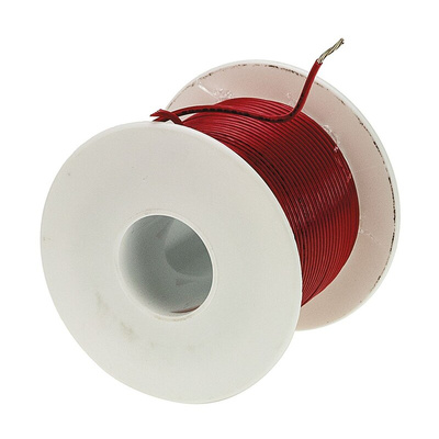 Alpha Wire Red 0.75 mm² Hook Up Wire, 18 AWG, 7/0.40 mm, 30m, SR-PVC Insulation