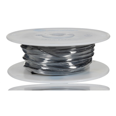 Alpha Wire 3079 Series Black 2.1 mm² Hook Up Wire, 14 AWG, 41/0.25 mm, 30m, PVC Insulation
