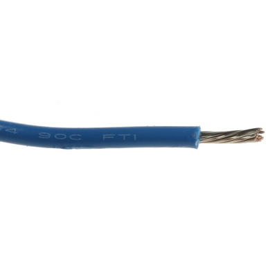 Alpha Wire Premium Series Blue 0.51 mm² Hook Up Wire, 20 AWG, 10/0.25 mm, 305m, PVC Insulation