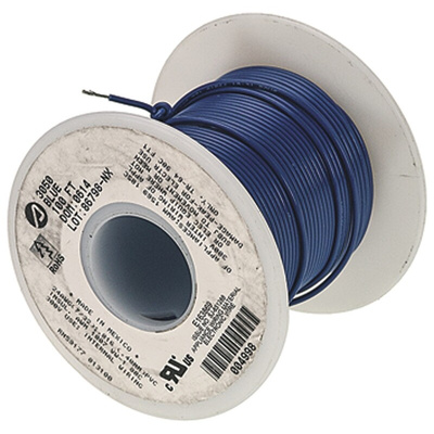 Alpha Wire Blue 0.23 mm² Harsh Environment Wire, 24 AWG, 7/0.20 mm, 30m, PVC Insulation