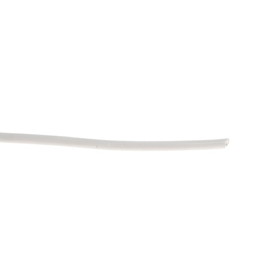 Alpha Wire Premium Series White 0.62 mm² Hook Up Wire, 20 AWG, 19/0.20 mm, 30m, PTFE Insulation