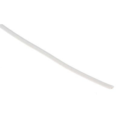 Alpha Wire Premium Series White 0.62 mm² Hook Up Wire, 20 AWG, 19/0.20 mm, 30m, PTFE Insulation