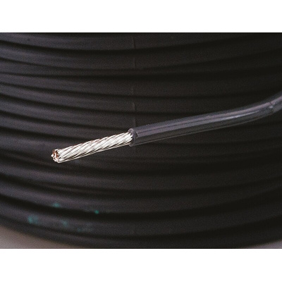 Alpha Wire Grey 0.96 mm² PTFE Equipment Wire, 18 AWG, 19/0.25 mm, 30m, PTFE Insulation