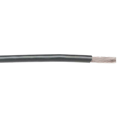 Alpha Wire Grey 0.96 mm² PTFE Equipment Wire, 18 AWG, 19/0.25 mm, 30m, PTFE Insulation