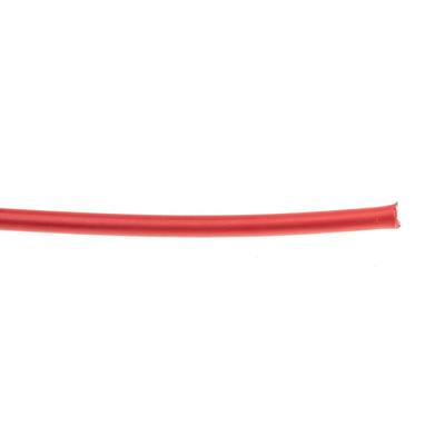 TE Connectivity FlexLite Series Red 0.5 mm² Equipment Wire, 20 AWG, 19/0.19 mm, 100m, Polyolefin Insulation