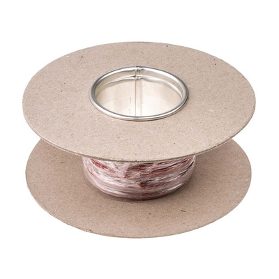 Hew Heinz Eilentropp SIFF Series Red 0.26 mm² Hook Up Wire, 23 AWG, 130/0.05 mm, 20m, Silicone Insulation