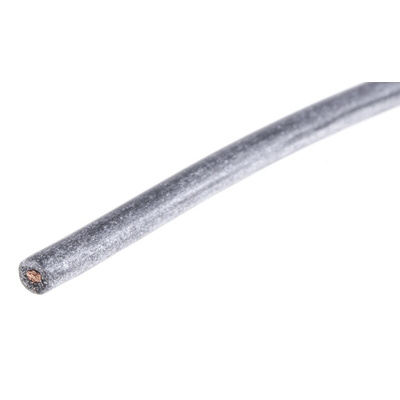 Hew Heinz Eilentropp SIFF Series Black 0.52 mm² Hook Up Wire, 20 AWG, 270/0.05 mm, 5m, Silicone Insulation