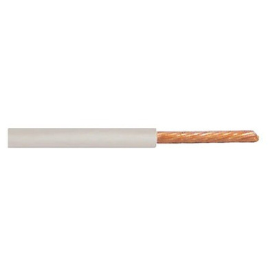 TE Connectivity ACW Series White 2.5 mm² Automotive Wire, 19/0.41 mm, 100m