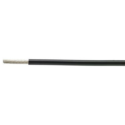 TE Connectivity 99M Series Black 0.6 mm² Harsh Environment Wire, 20 AWG, 19/0.2 mm, 100m, PET Insulation