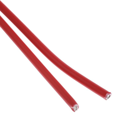 TE Connectivity Zerohal 100G Series Red 2.5 mm² Hook Up Wire, 13 AWG, 37/0.29 mm, 100m, LSZH Insulation