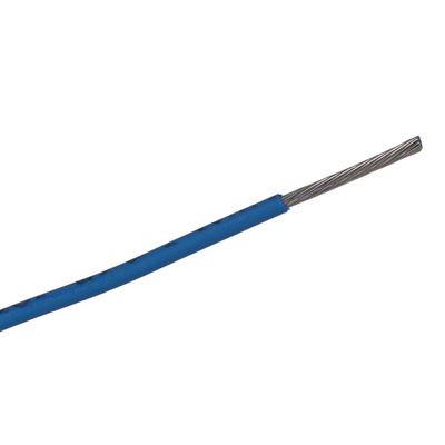 Alpha Wire EcoWire Series Blue 0.75 mm² Hook Up Wire, 18 AWG, 16/0.25 mm, 30m, MPPE Insulation