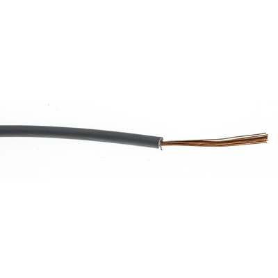 Lapp ÖLFLEX® H05Z-K 90° Series Grey 0.52 mm² Hook Up Wire, 20 AWG, 100m