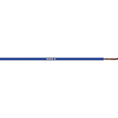 Lapp ÖLFLEX® H05Z-K 90° Series Blue 0.75 mm² Hook Up Wire, 18 AWG, 100m, PVC, Zero Halogen Insulation