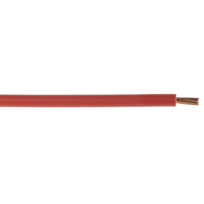 Lapp ÖLFLEX® H05Z-K 90° Series Red 0.75 mm² Hook Up Wire, 18 AWG, 100m