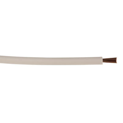 Lapp ÖLFLEX® H05Z-K 90° Series White 1 mm² Hook Up Wire, 17 AWG, 100m