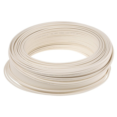 Lapp ÖLFLEX® H05Z-K 90° Series White 1 mm² Hook Up Wire, 17 AWG, 100m