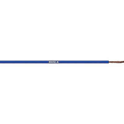Lapp ÖLFLEX® H07Z-K 90° Series Blue 1.5 mm² Hook Up Wire, 15 AWG, 100m