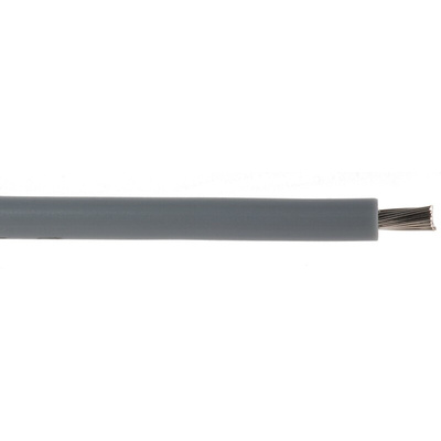 Lapp Grey 1.5 mm² Hook Up Wire, 15 AWG, 100m, PVC Insulation