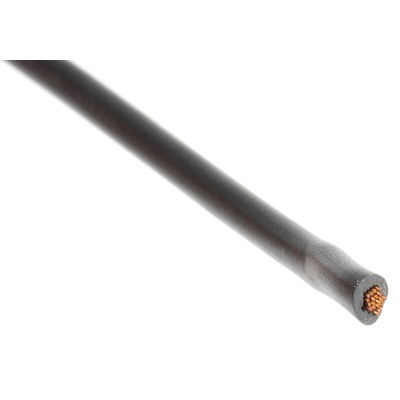 Lapp Black 2.5 mm² Hook Up Wire, 13 AWG, 100m, PVC Insulation