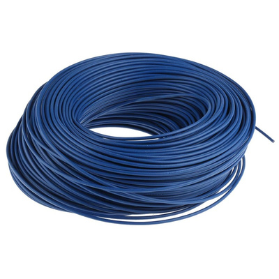 Lapp Dark Blue 1 mm² Hook Up Wire, 17 AWG, 32/32 mm, 100m, PVC Insulation